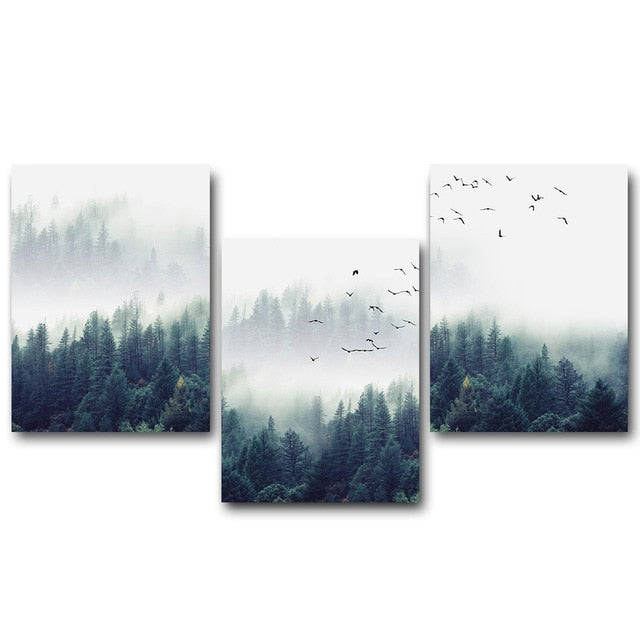 Lanscape Forest Canvas Wall Art