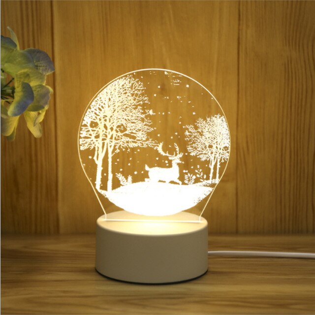 3D Acrylic LED Night Light